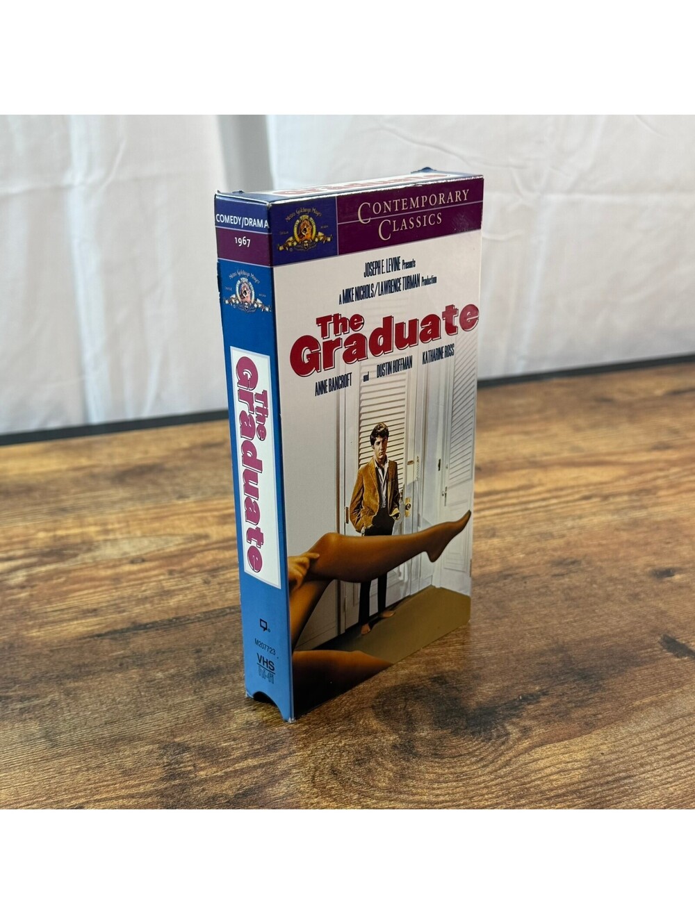 Vintage 1967 The Graduate VHS Dustin Hoffman MGM Contemporary Classics PG